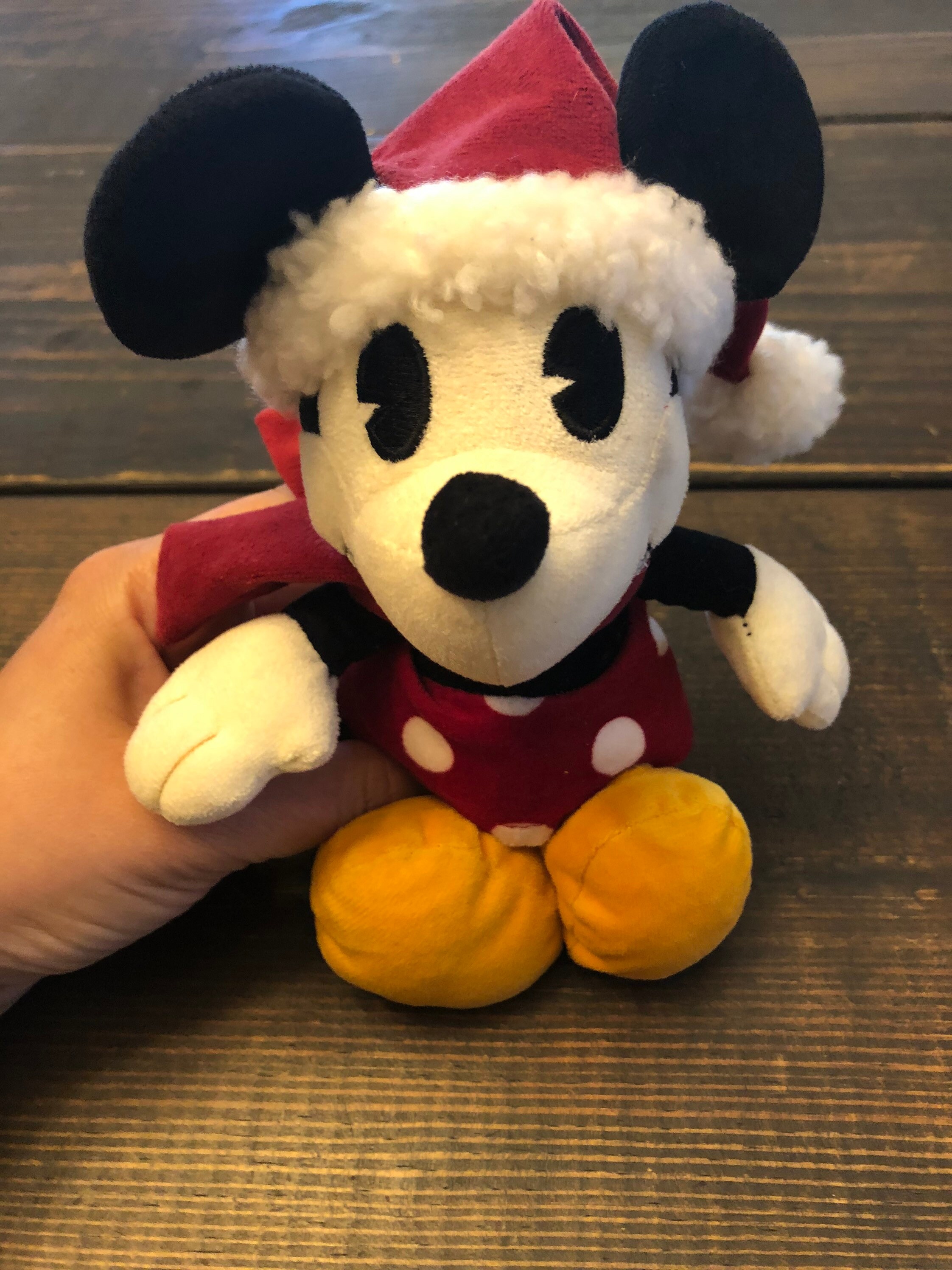 Disney Store Christmas Minnie Mouse 