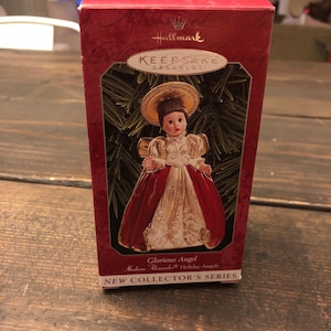Vintage Hallmark Keepsake Glorious Angel Madame Alexander Holiday Angels Christmas Tree Ornament