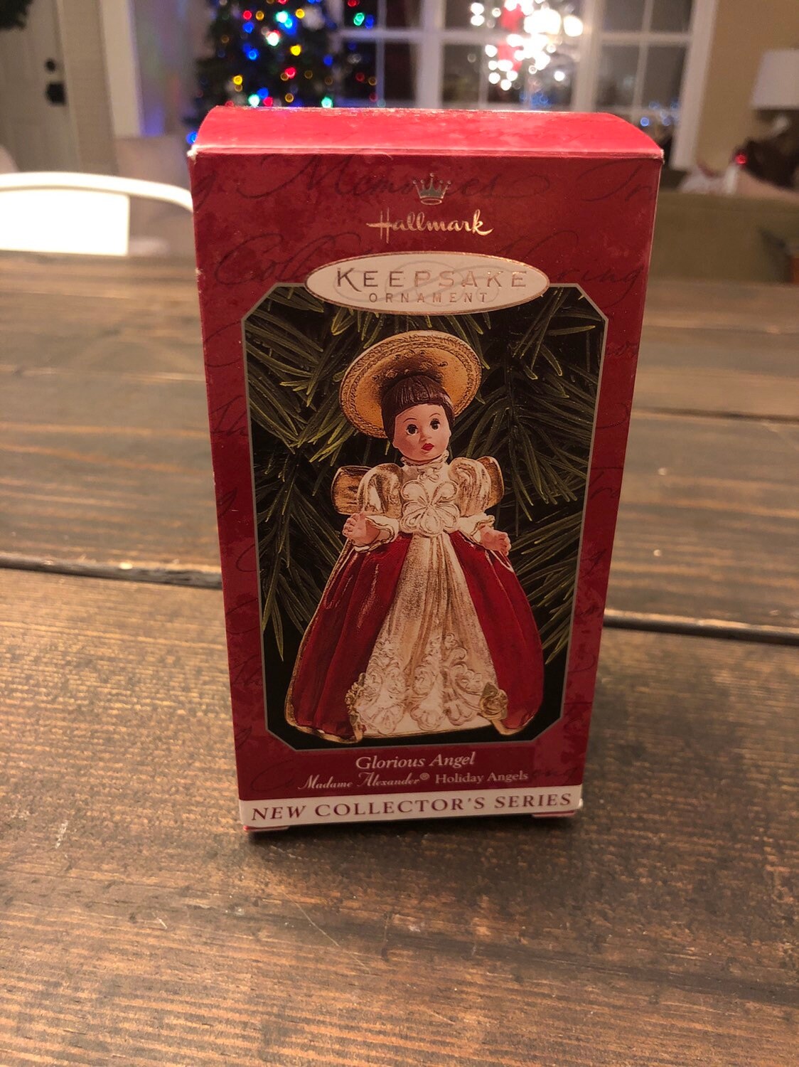 Hallmark Keepsake Ornament 1998 Madame Alexander Holiday Glorious Angel Doll Christmas Tree Decor Vintage Decoration