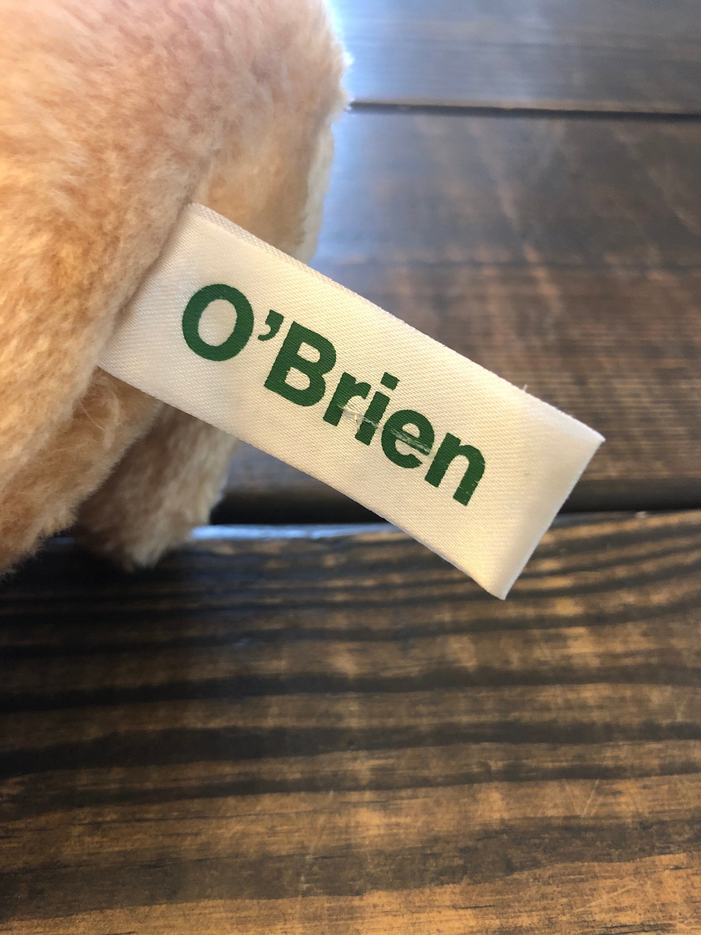 Vintage Russ Berrie O’brien Irish Teddy Bear Plush Stuffed Animal - Etsy