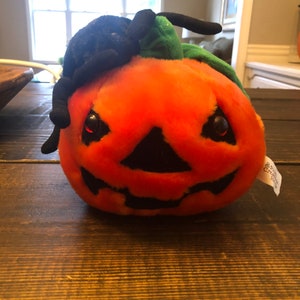 Vintage Plush Creation Inc Pumpkin Stuffed Animal Plush