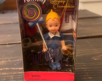 Vintage Barbie the Movie Mattel Tommy as Lollipop Munchkin Wizard of Oz 1999 New in box NIB