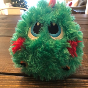 Stuffies Plush Green and orange Plush Dragon Stuffed Animal