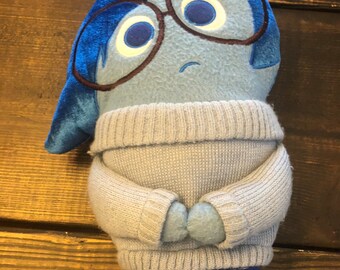 Disney Pixar Inside Out Sadness Plush Stuffed Toy not tested