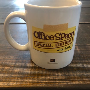 Office Space Movie Mug Cup Special Edition Collectible Dinnerware
