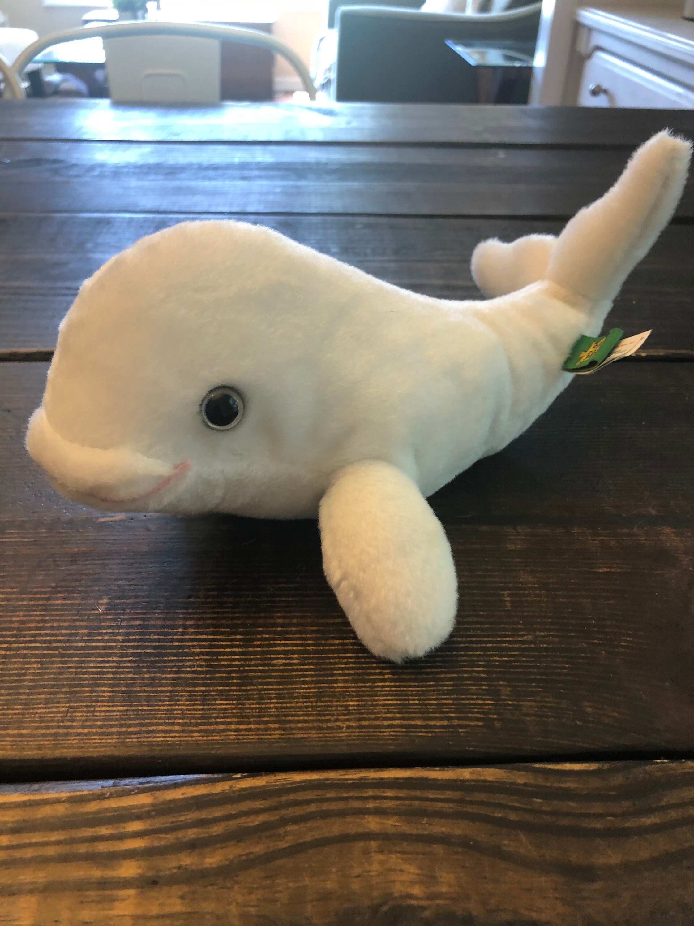 beluga whale pillow pet