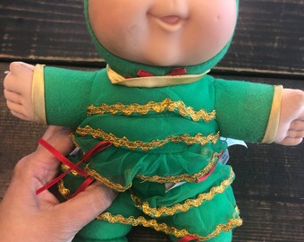 Cabbage Patch Holiday Christmas Tree Doll Plush Toy