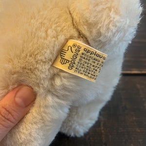 Vintage 1987 Applause Bunny Rabbit Plush Stuffed Animal - Etsy