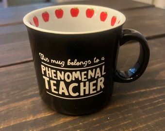 This Mug Belongs to A Phenomenal Teacher Coffee Mug Gift