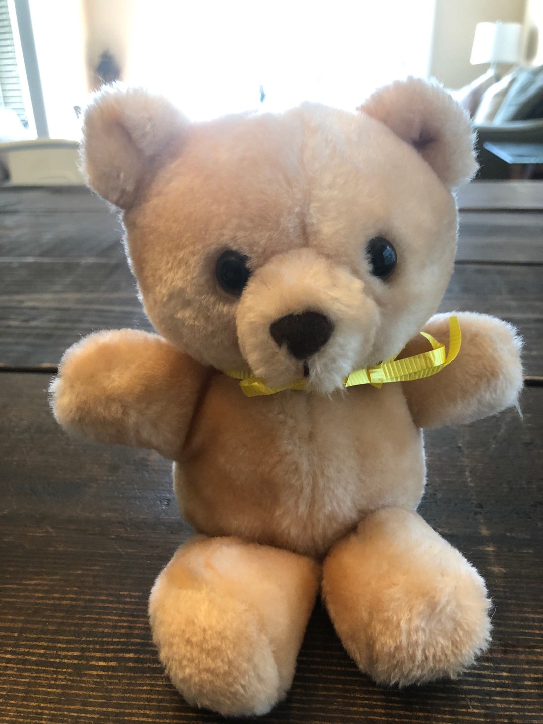 Vintage Russ Berrie Plush Stuffed Animal Tan Teddy Bear - Etsy