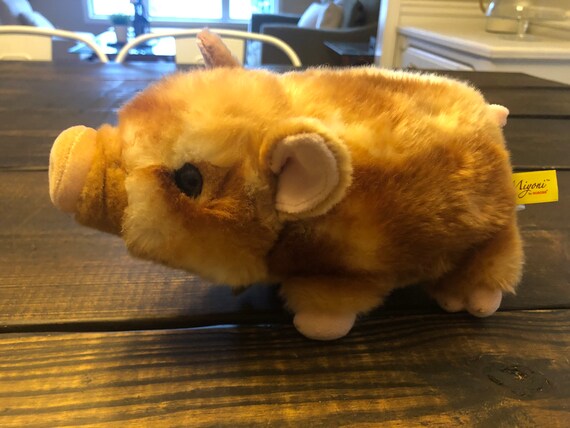 Miyoni by Aurora Plush Piglet Pig Realistic Stuffed Animal Etsy UK