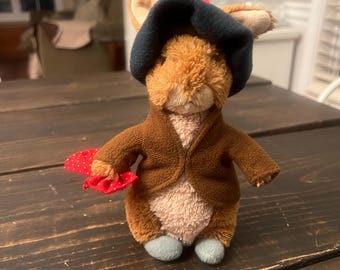 Beatrix Potter Gund Peter Rabit Plush Animal Bunny Rabbit