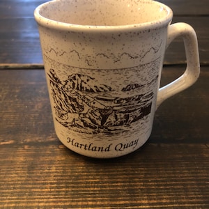 Vintage Hartland Quay North Devon Coffee Mug