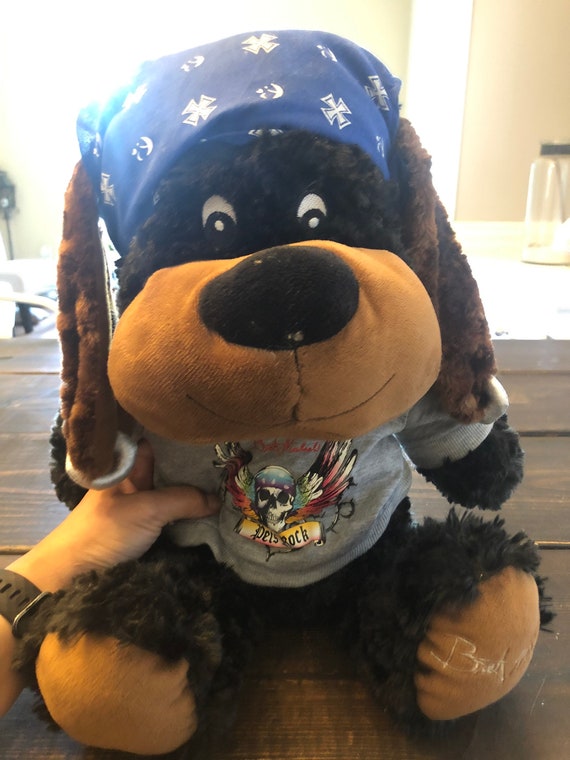 bret michaels stuffed dog