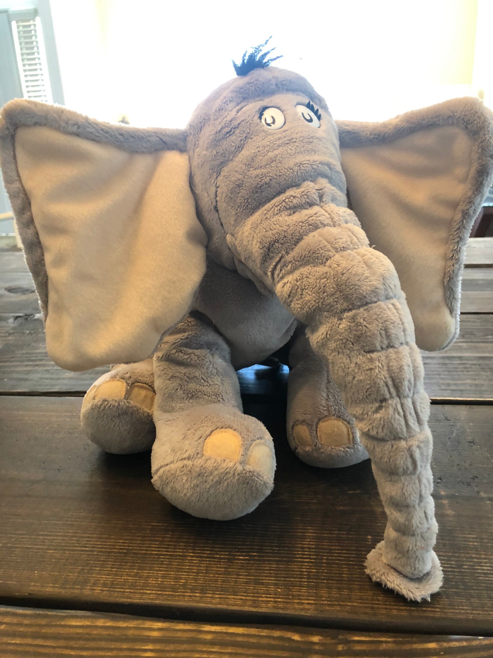 Dr. Seuss Horton Hears a Who Plush Stuffed Elephant Macys - Etsy