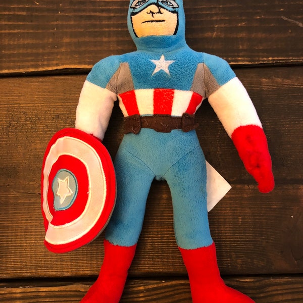Captain America plush With Shield Marvel kids