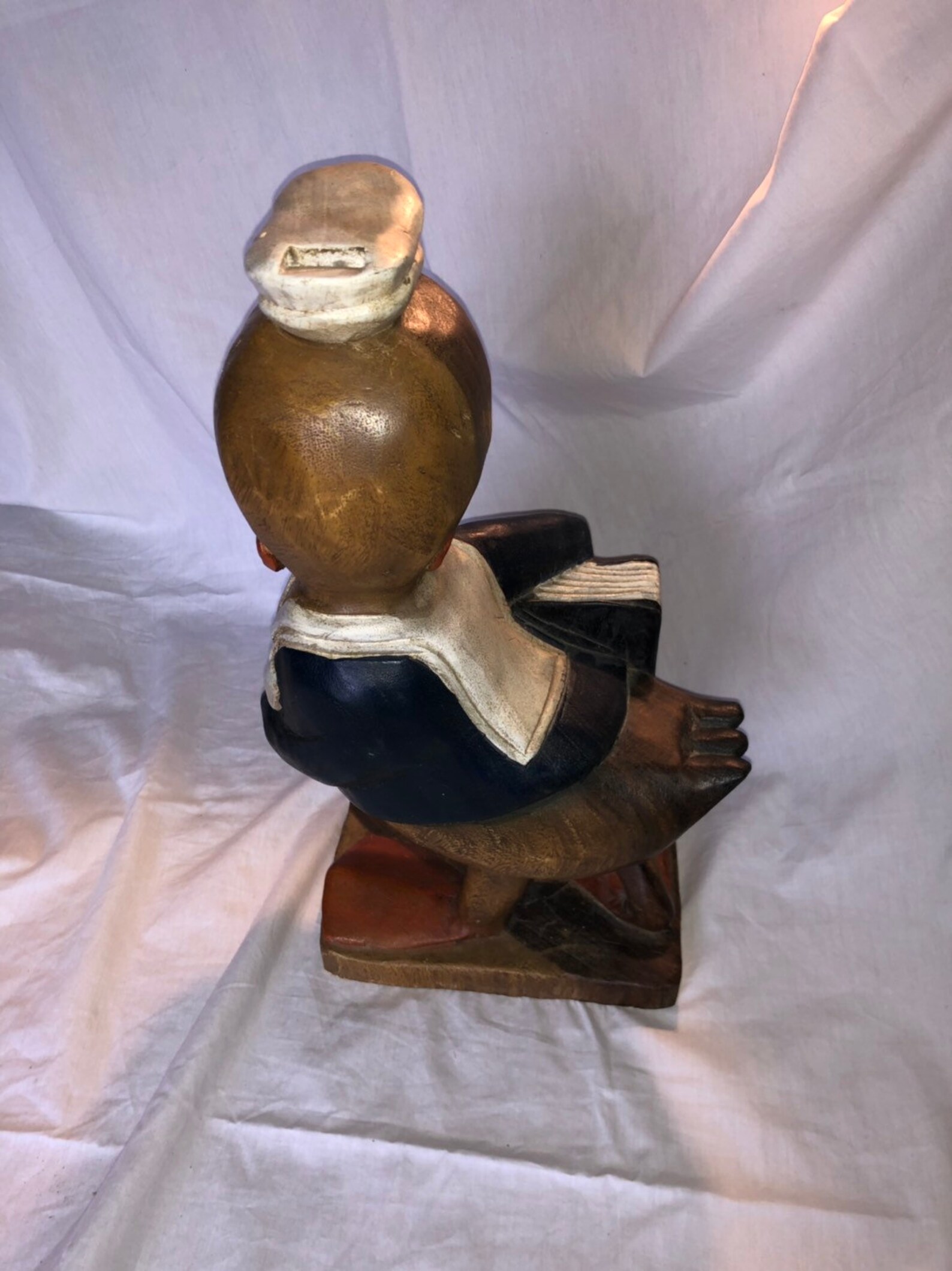 large donald duck statue