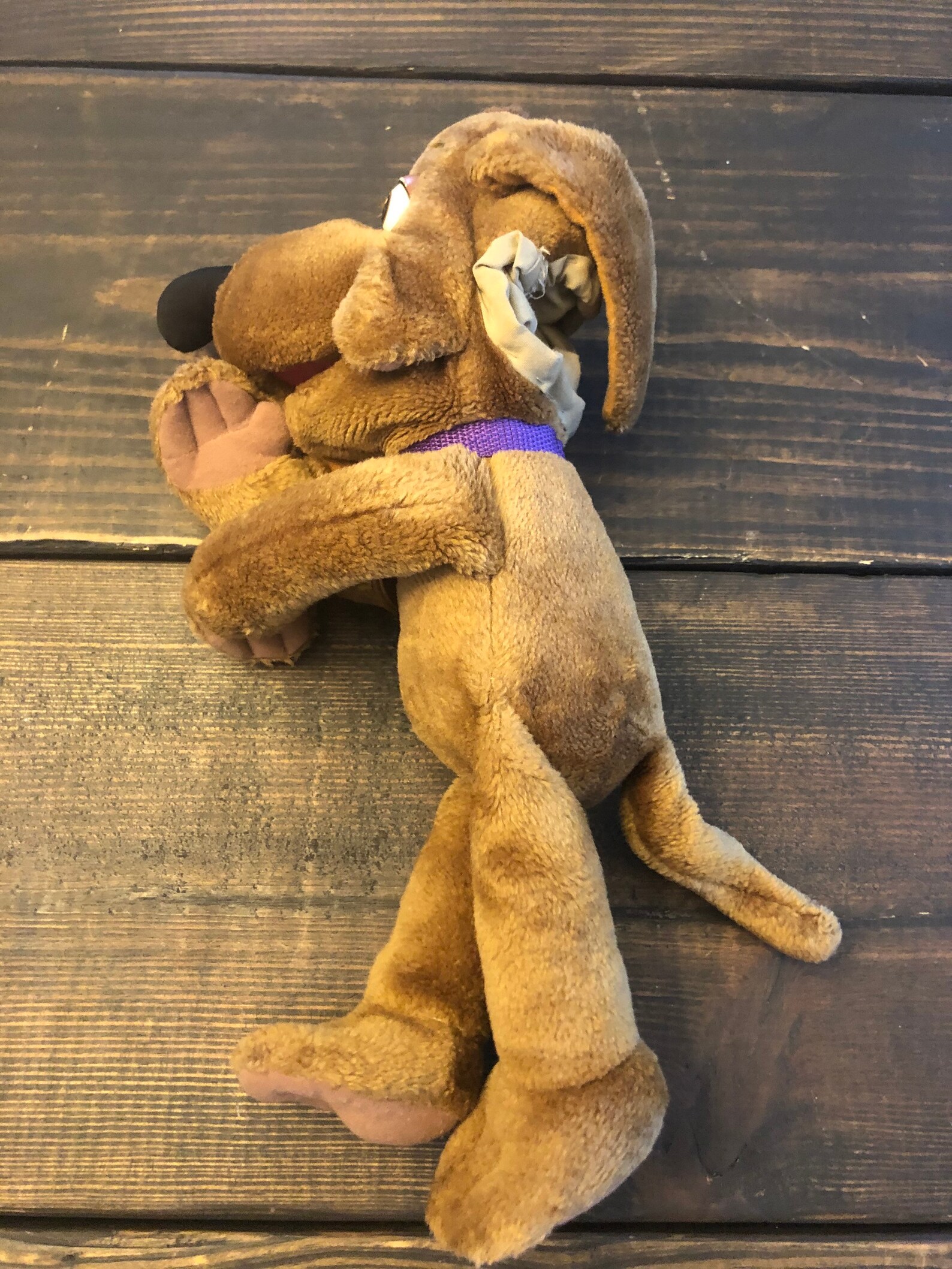 The Puzzle Place Nuzzle the Dog 15 hand puppet Plush Stuffed Etsy