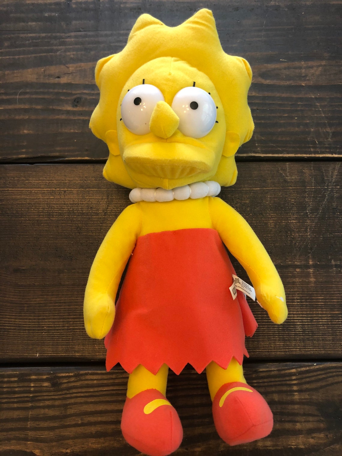Lisa Simpson Toy Factory The Simpsons Plush Doll | Etsy