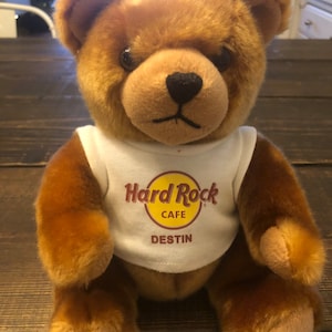 Hard Rock Cafe Destin Teddy Bear Plush Stuffed Animal