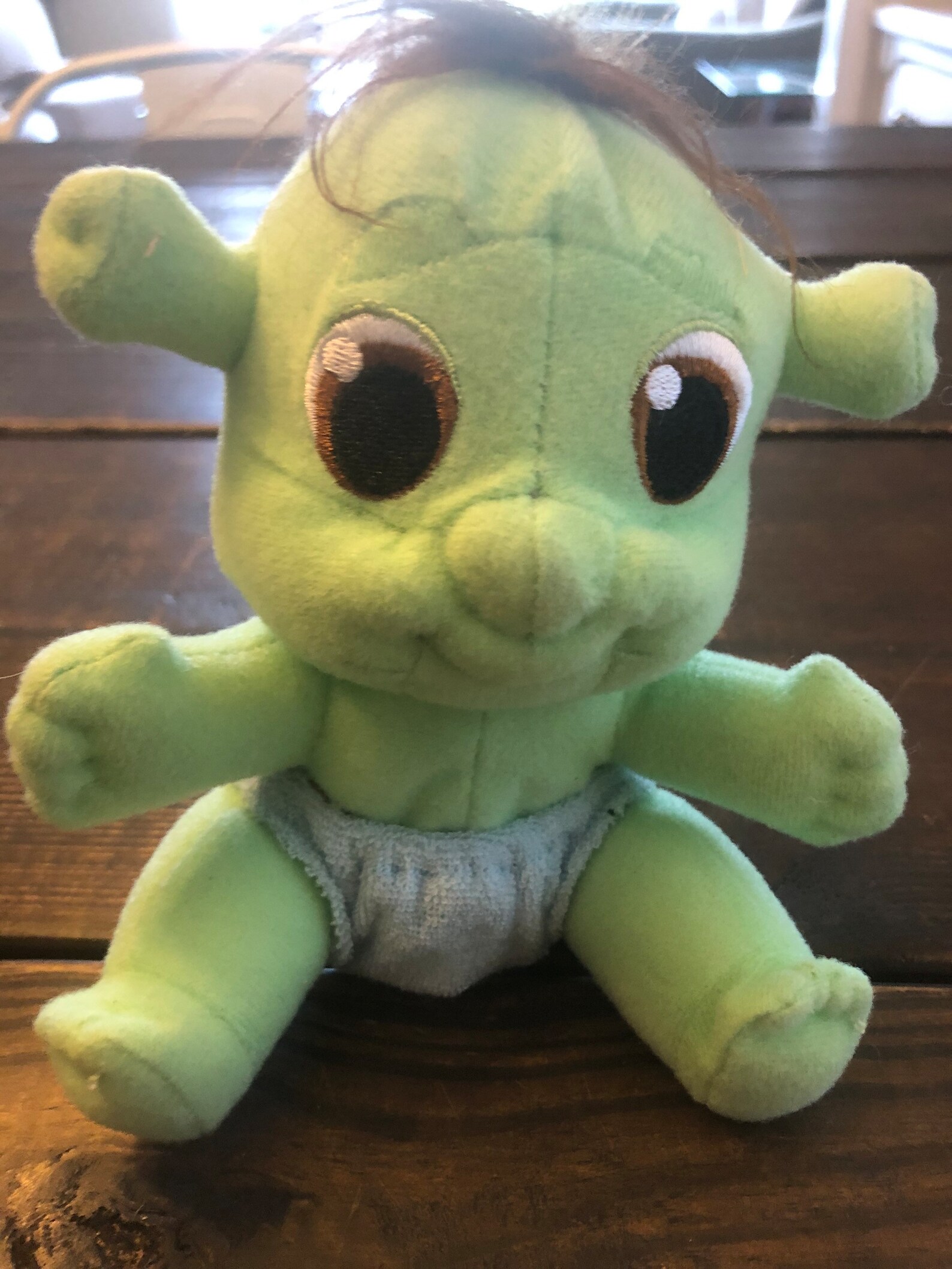Dreamworks Shrek Donkey and Baby Shrek Plush Stuffed Animal Etsy