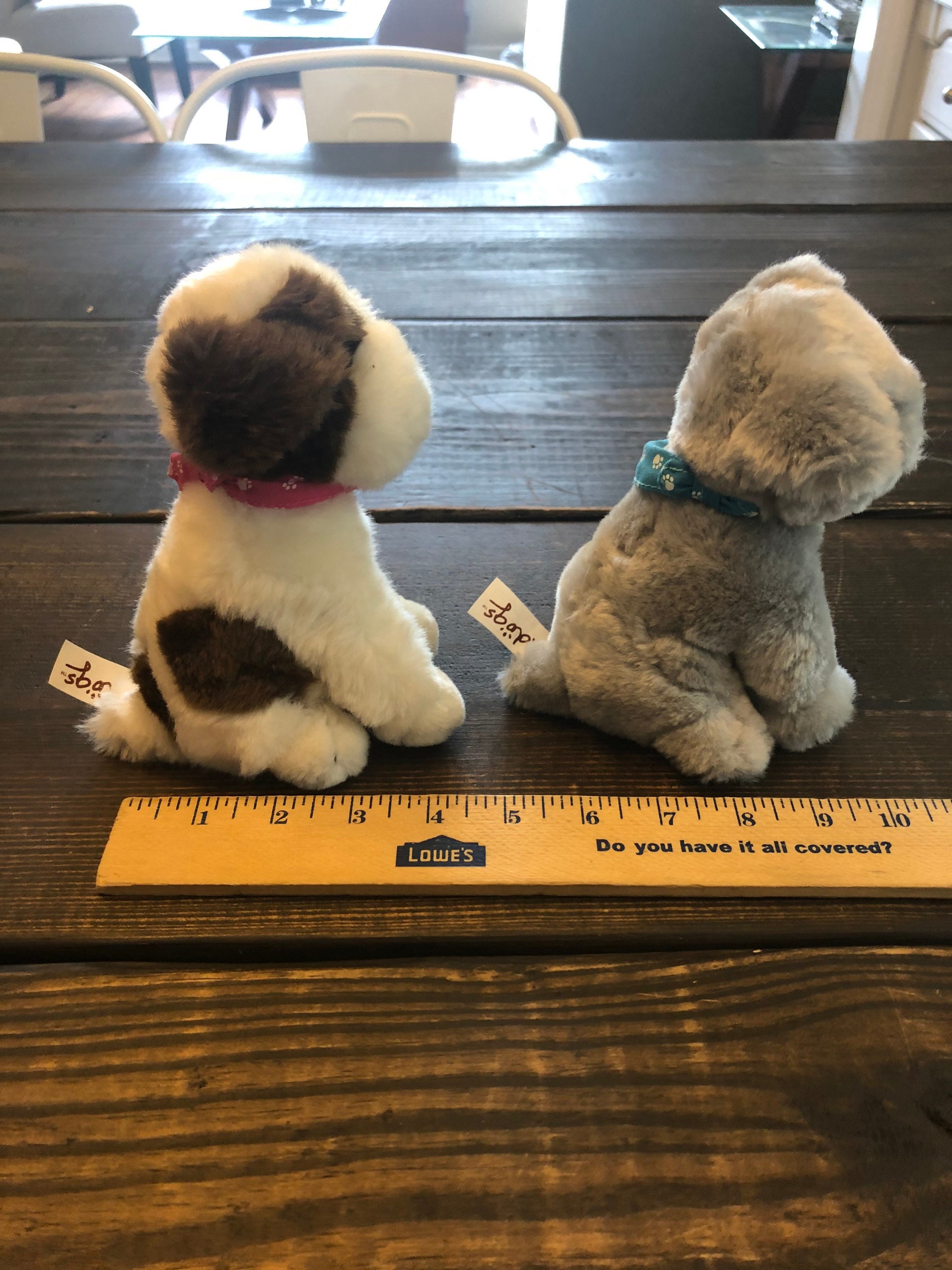 Nintendogs Nintendo Plush Pair of Dogs Lovely Stuffed Animal Etsy
