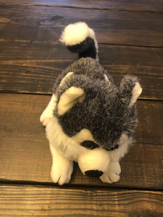 Goffa International Corp Husky Wolf Pup Plush Stuffed Animal Etsy UK
