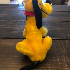 Vintage Walt Disney World Pluto Plush Stuffed Animal Toy - Etsy