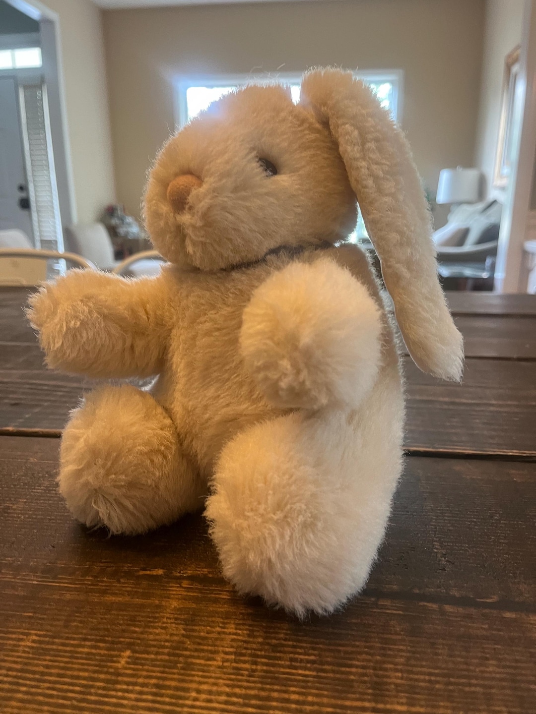 Vintage 1987 Applause Bunny Rabbit Plush Stuffed Animal - Etsy