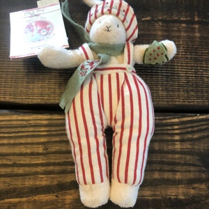 Vintage Hallmark Bunnies By The Bay Plush Toy Joy Phil Collectible