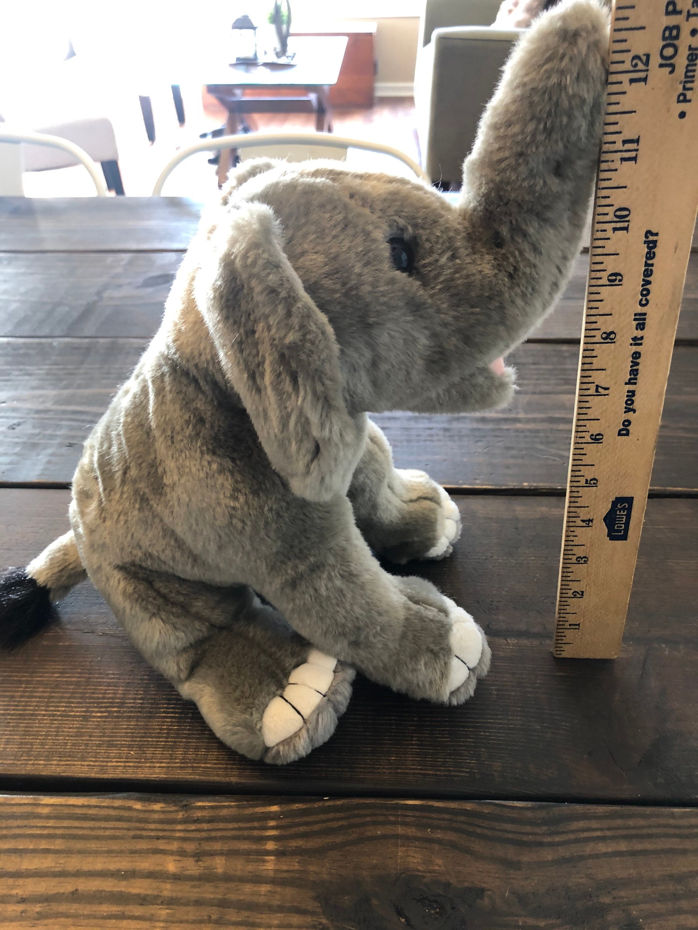 Vintage JLI Petting Zoo 1994 Elephant Plush Stuffed Animal Etsy.de