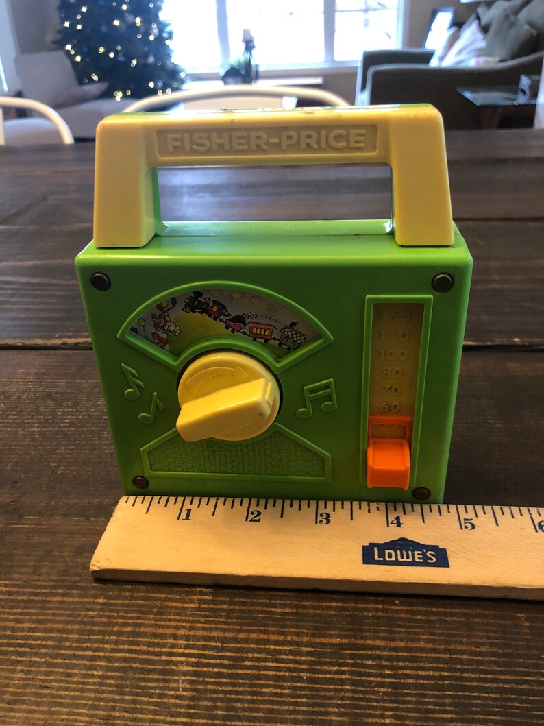 Vintage 1983 Fisher Price 795 Toyland Wind up music box Walt Etsy