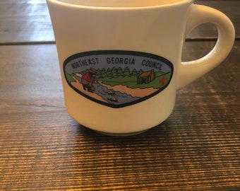 Vintage Boy Scouts of America Northeast Georgia Council Mug