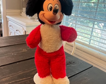Vintage Walt Disney Productions Mickey Mouse Plush Disney World