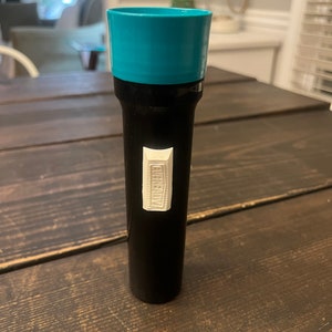 Vintage Eveready Black And Teal flash light Works