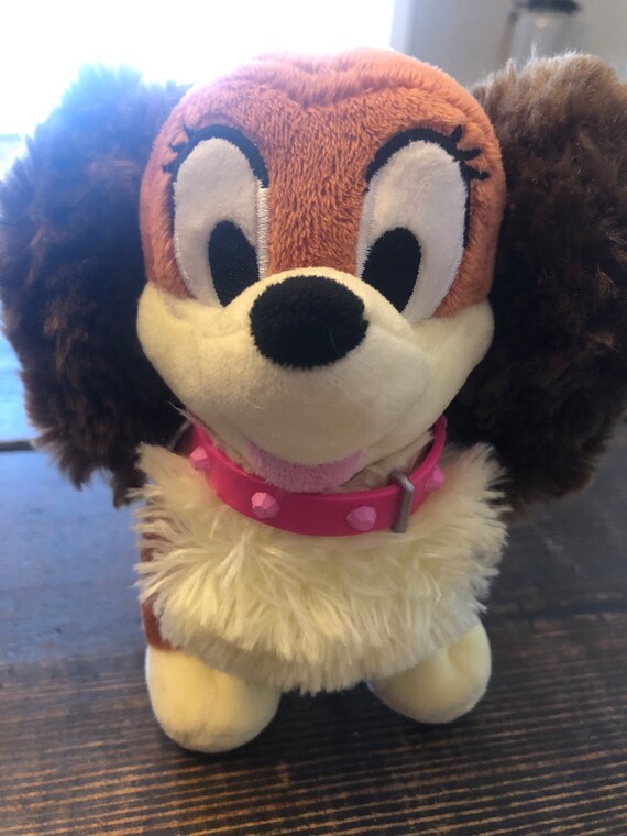 Disney Store Authentic Minnie Mouse Clubhouse Fifi Pet Dog Plush