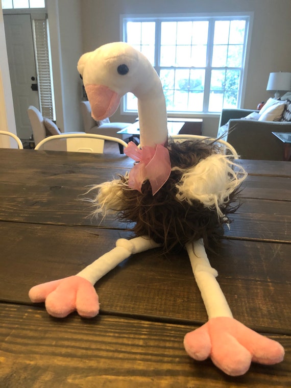 large stuffed ostrich