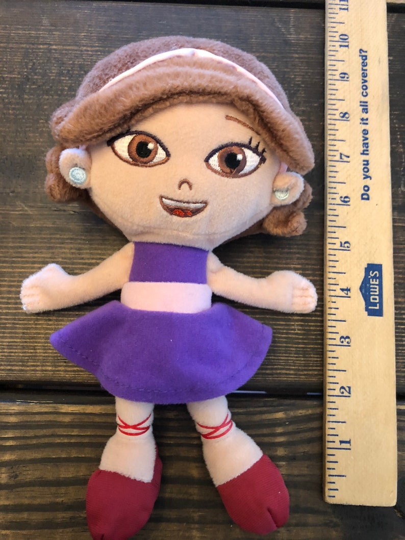 Disney Little Einsteins June Plush Stuffed Toy Etsy