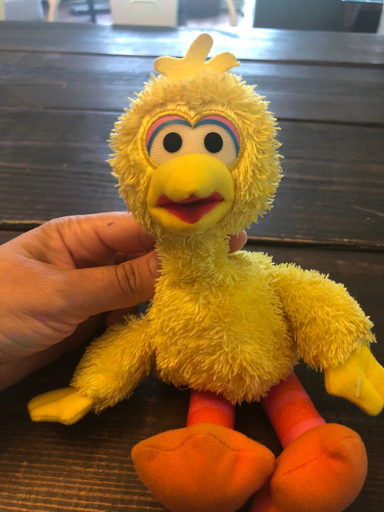 Sesame Street Big Bird Hasbro Plush Stuffed Animal Etsy