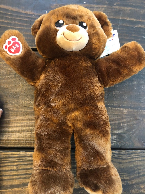 New Build A Bear Lil Walnut Cub Teddy Bear Plush Stuffed Etsy