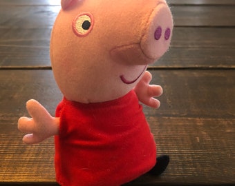 Peluche Peppa Pig George spinal papa Teddy dinosaure over, jouets