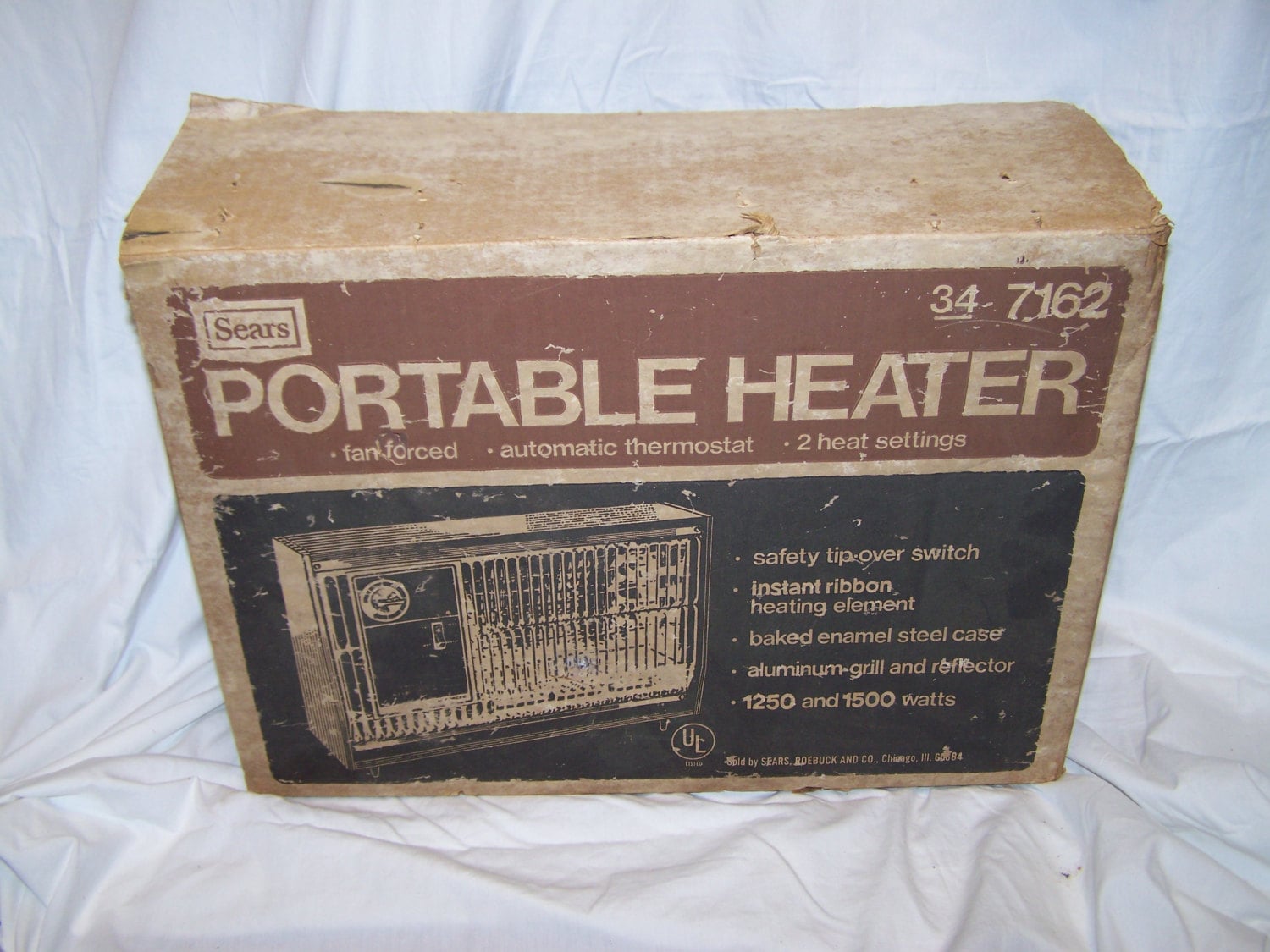 Rare Vintage Sears Portable Heater Model 344.71623 New in Box - Etsy