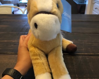 Collectable Wells Fargo Carriage Horse Lightning Plush new with tags
