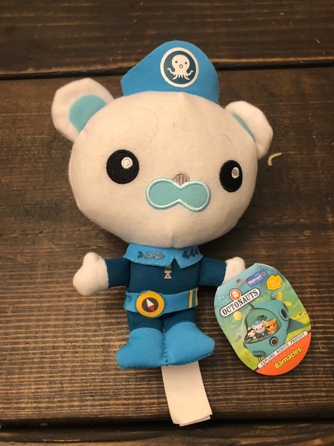The Octonauts Captain Barnacles Plush Toy Stuffed Animal New