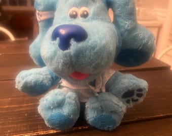 Blues Clues & You Check Up Time Heart Sound Plush Stuffed Animal Toy Tested works