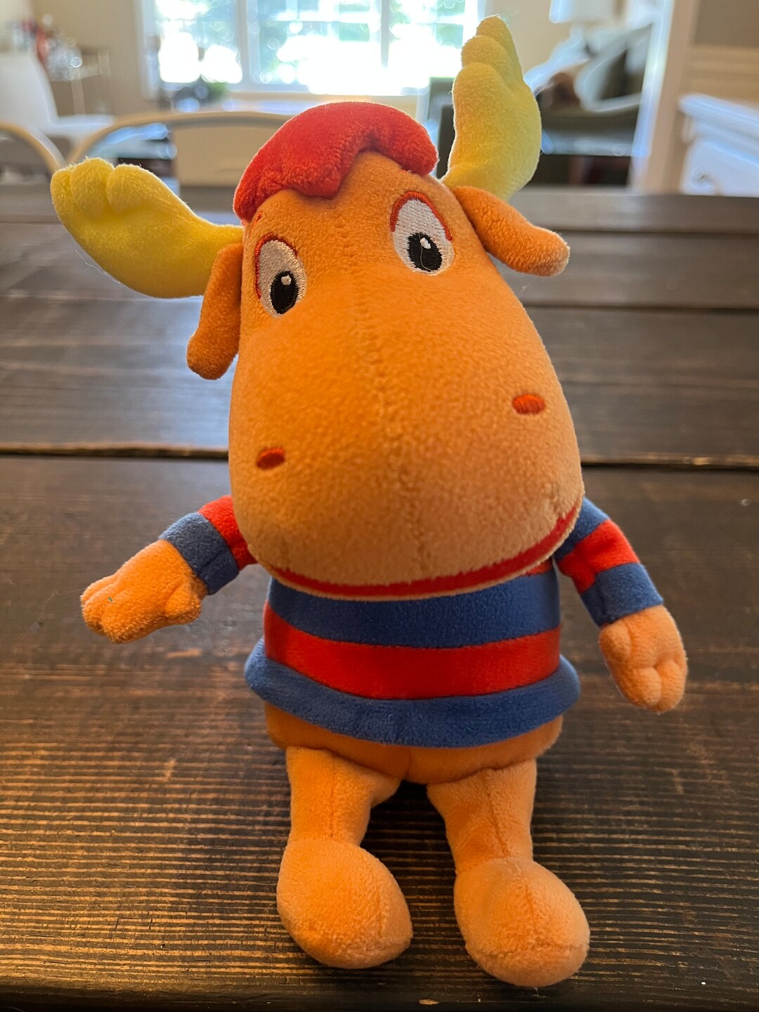 Vintage Ty Backyardigans Plush Tyrone Stuffed Animal Beanie Etsy