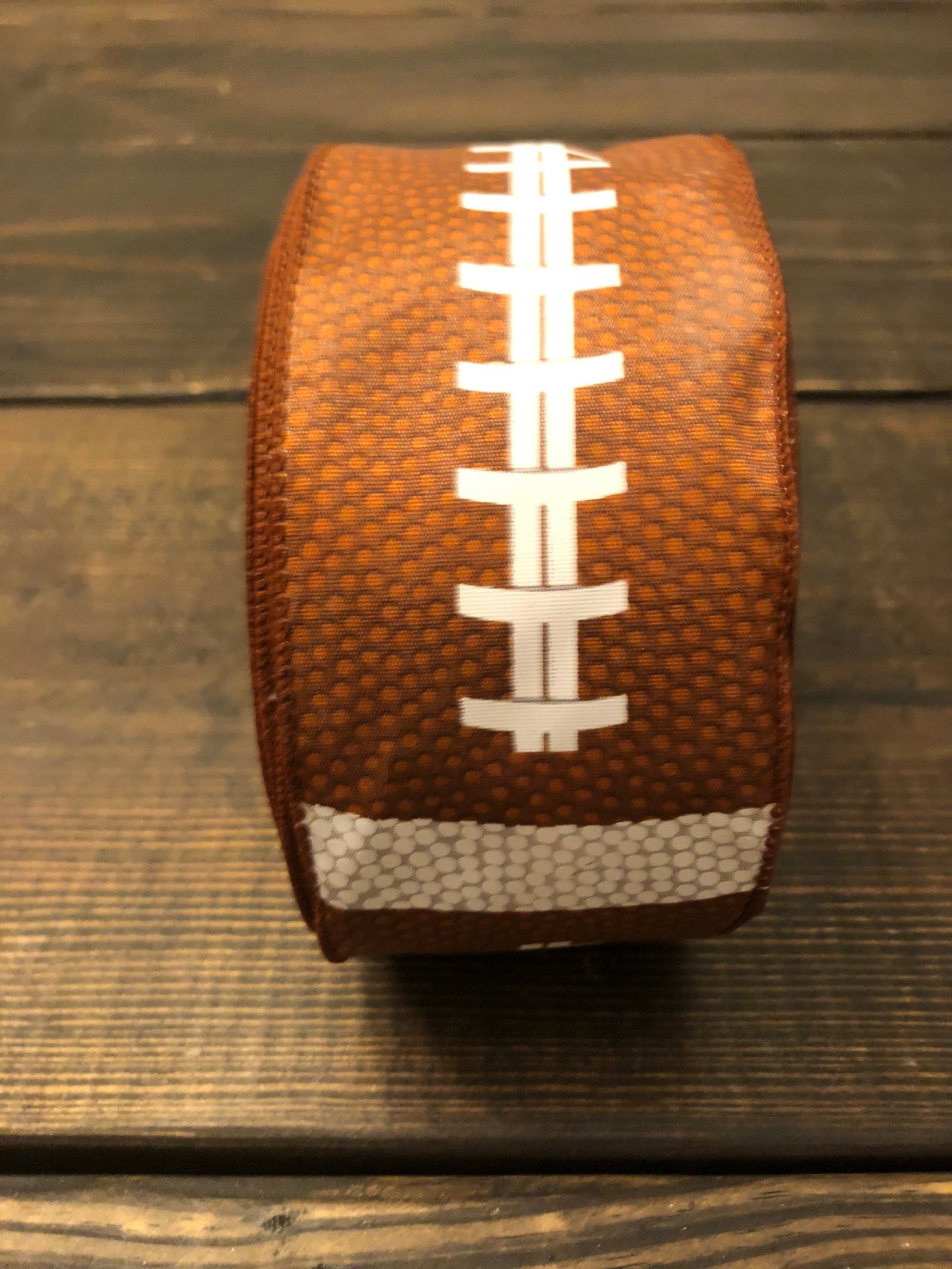 Wired 2inch Football Ribbon Etsy