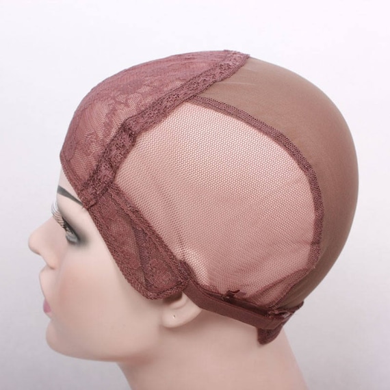 Wig Cap Lace Front DIY Mesh Brown Small Medium | Etsy