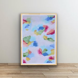 Living Room Art, Jubilee Giclee Fine Art Print, Colorful Abstract Wall Art, Colorful Abstract Print, Dorm Wall Decor, Abstract Art Prints