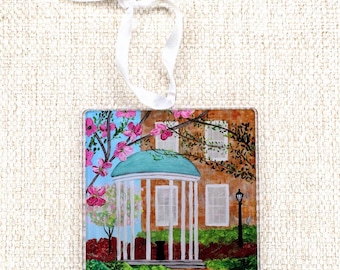 UNC Chapel Hill Ornament - Shatterproof Acrylic University of North Carolina Old Well Graduation Gift